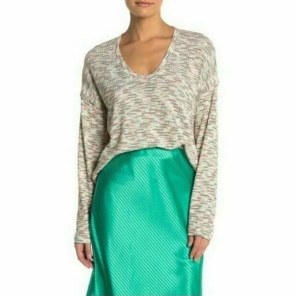 NWT CODE X MODE Space Dye Sweater L